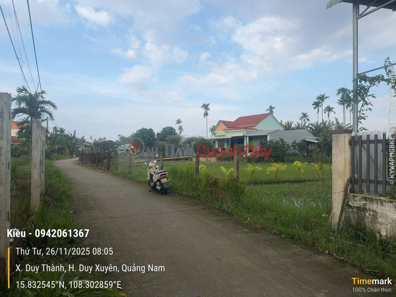 Bán đất đẹp thôn Vân Quật Duy Thành, Quảng Nam 550 TR Niêm yết bán