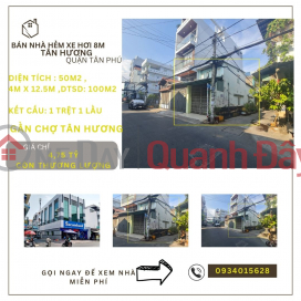 Selling 2-front social house in Tan Huong 50m2, 1 Floor, 4.75 billion _0