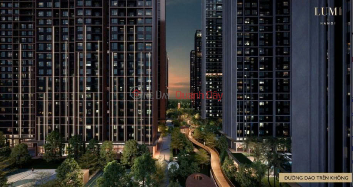 đ 17 tỷ | SIÊU PHẨM - Căn Duplex 4PN toà S3 Lumi Hà Nội diện tích khủng 246m2 - giá bằng HĐMB