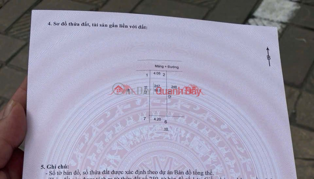 đ 4,2 tỷ | CHÍNH CHỦ CẦN BÁN LÔ ĐẤT 50M TẠI TRUNG TÂM TT CHÚC SƠN-CHƯƠNG MỸ-HÀ NỘI
