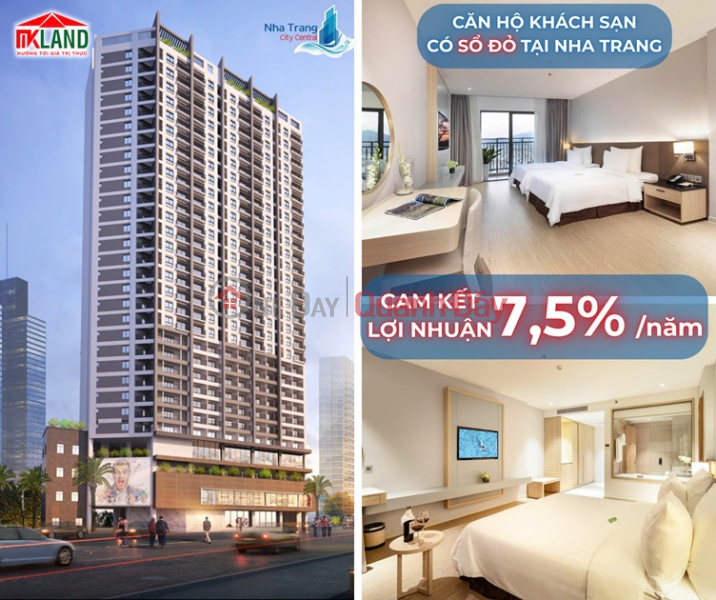 Căn Hộ D\'QUA - CĂN HỘ DU LỊCH CÓ SỔ HỒNG TRUNG TÂM NHA TRANG - TỰ DO LÀM CHỦ, LINH HOẠT SINH LỜI | Việt Nam, Bán, đ 46 triệu