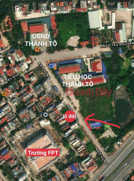 Selling Villa land with an area of 144m MT9m PRICE 7.47 billion near Cat Bi Market and FPT School Vietnam, Sales | đ 7.47 Billion