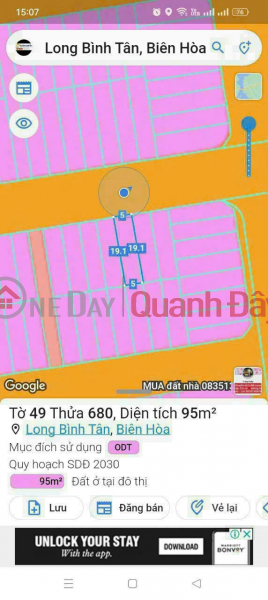 Bán đất KDC Phú Thình, đường B3, kinh doanh được, chỉ 3ty650 Việt Nam, Bán | đ 3,65 tỷ