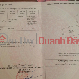 BÁN ĐẤT CỔ ĐIỂN HẢI BỐI – ĐÔNG ANH – GẦN CẦU THĂNG LONG – Ô TÔ VÀO ĐẤT – 50M – GIÁ HƠN 5 TỶ _0