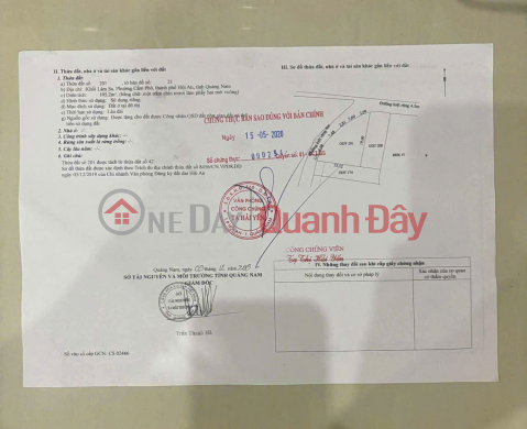 NHÀ ĐẸP – GIÁ TỐT –CẦN BÁN NHÀ BIỆT THỰ ĐẸP TẠI Phố Hai Bà Trưng, P.Cẩm An, Hội An, Quảng Nam _0