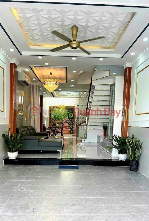HOUSE FOR BOTH RESIDENTIAL AND COMMERCIAL USE, CONNECTING ALLEY, DENSELY POPULATED AREA, 4X16.5M, 4 FLOORS, 6.9 BILLION VND _0