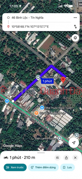 Property Search Vietnam | OneDay | Nhà ở, Niêm yết bán | CHÍNH CHỦ CẦN Bán Đất Cạnh Nhà Thờ Bình Khánh, Xã Bình Lộc, Thành phố Long Khánh, Đồng Nai.