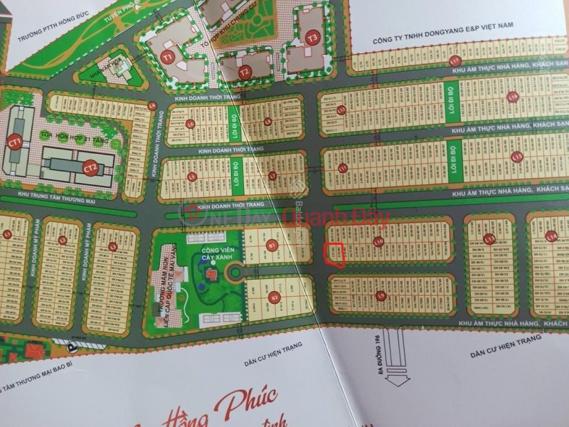LAND FOR OWNER - Need to Sell Land Lot in Lac Hong Phuc Urban Area, Quickly Sales Listings