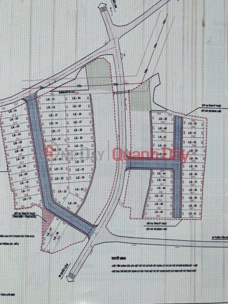 Property Search Vietnam | OneDay | Residential, Sales Listings | - Auctioned land lot in Dong Son - Chuong My - Hanoi. - Area: 88.3m². - Location of land lot on lane 2 of inter-district road