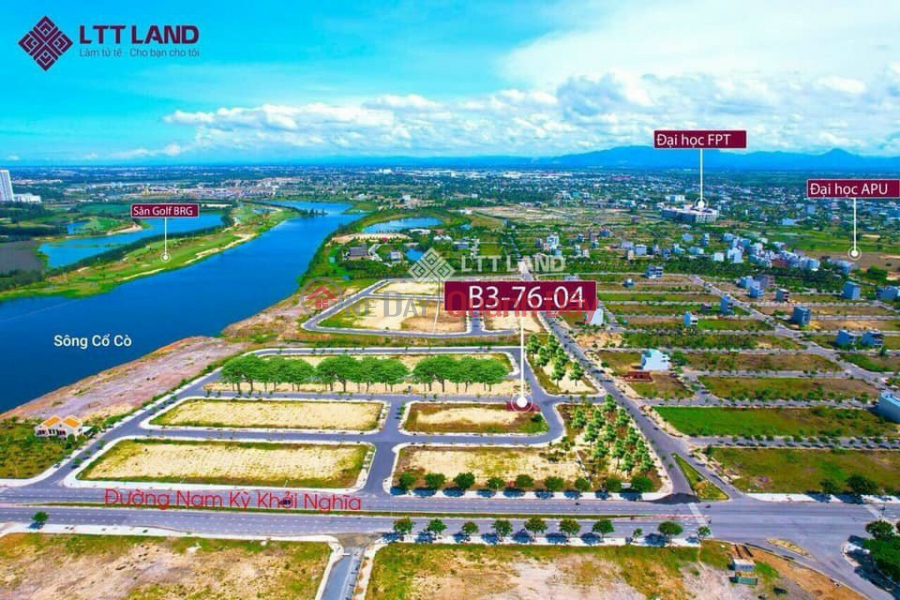 Property Search Vietnam | OneDay | Nhà ở Niêm yết bán | Chào bán lô đất biệt thự khu đô thị FPT