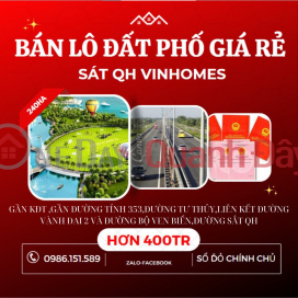 Selling street land at affordable price in the heart of Duong Kinh district. New hard red stone near the highway in Hai Phong _0