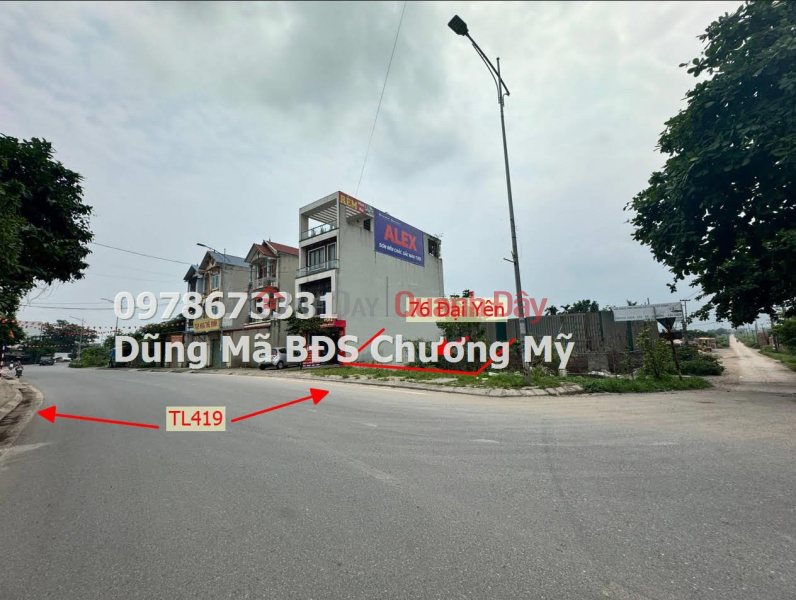 PRICE ONLY 4TY2 TO OWN BEAUTIFUL LOT OF LAND AT TL419 DAI YEN-CHUONG MY Sales Listings