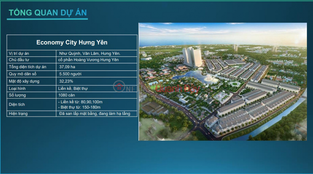 Property Search Vietnam | OneDay | Nhà ở | Niêm yết bán Chính thức mở bán Dự an Economy, Chủ đầu tư Hoàng Vương, Như Quỳnh, Văn Lâm, Yên