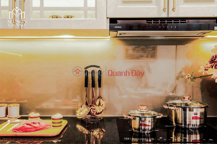 Property Search Vietnam | OneDay | Residential Sales Listings | 1-BEDROOM APARTMENT FOR SALE, 48m² – FRONTAGE OF QL51 PHU MY, MAISON GRAND 1.58 BILLION