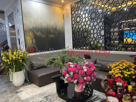 HOUSE FOR SALE ON LINH DAM PENINSULA - HOANG MAI, 57 SQUARE METERS, 6 FLOORS, ELEVATOR, FRONTAGE 4.1 METERS, PRICE 16 BILLION. _0
