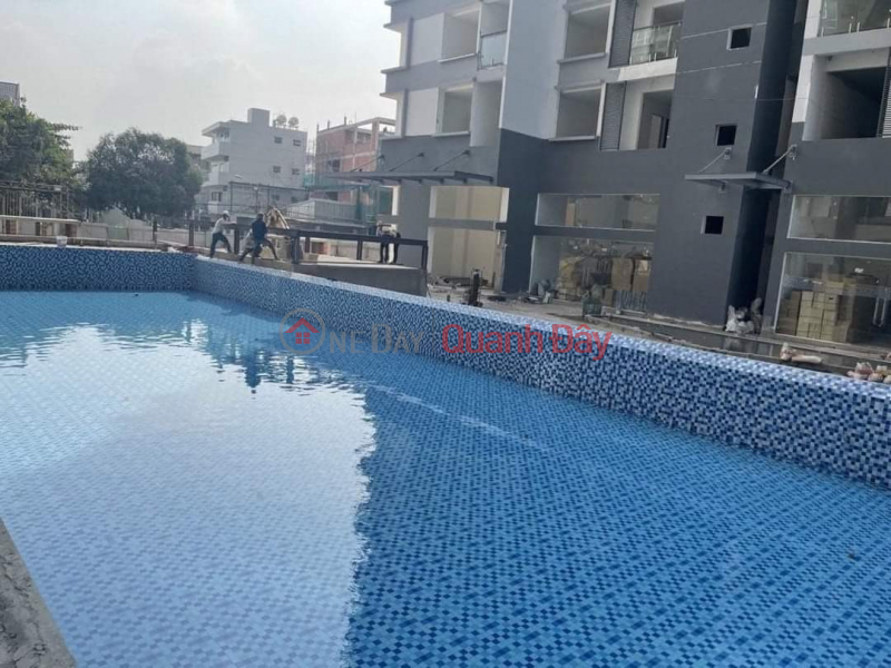 ₫ 3.2 Billion | Corner apartment with 3 bedrooms right in front of Ly Chieu Hoang, District 6, super new, handed over, live now