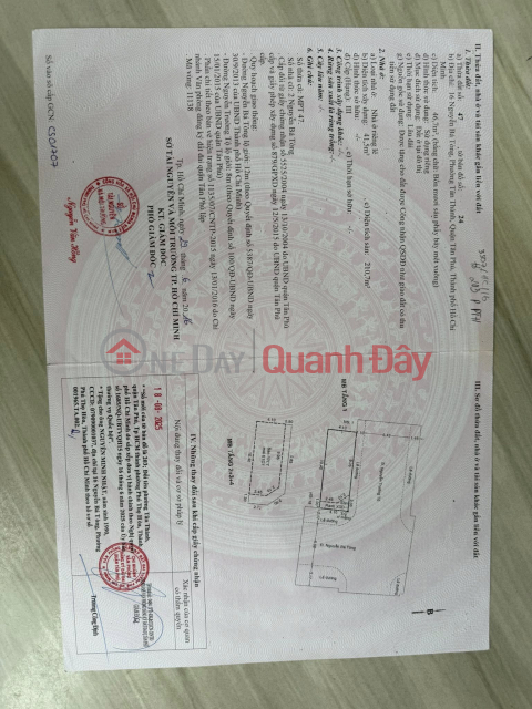 Chính Chủ Bán Mặt Tiền Nguyễn Bá Tòng, Tân Phú: 4.1x12m, Giá Tốt Chỉ 13.5 Tỷ! _0