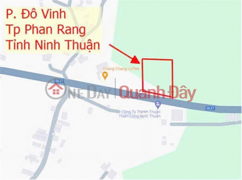 CHÍNH CHỦ Cần Bán Nhanh Đất Ruộng Mặt Tiền Đường Tại P. Đô Vinh, TP Phan Rang-Tháp Chàm, Ninh Thuận _0