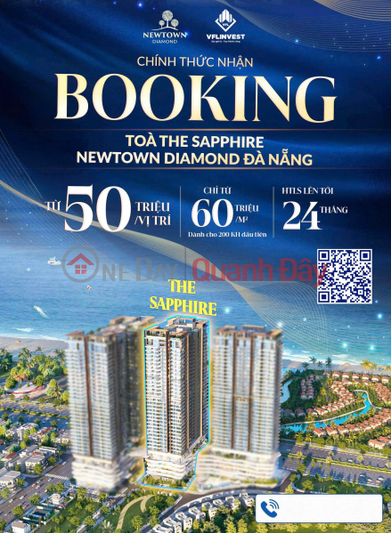 Căn hộ nghỉ dưỡng cao cấp Newtown Diamond Đà Nẵng Niêm yết bán