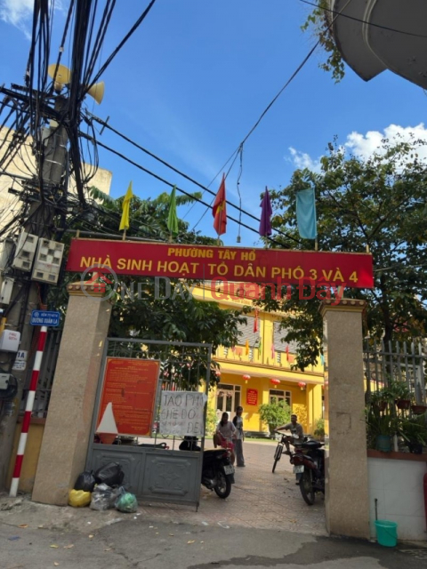 XUAN LA LAND – 125M² – 12M FRONTAGE – GOLDEN LOT FOR SERVICE APARTMENT CONSTRUCTION – 21 BILLION _0