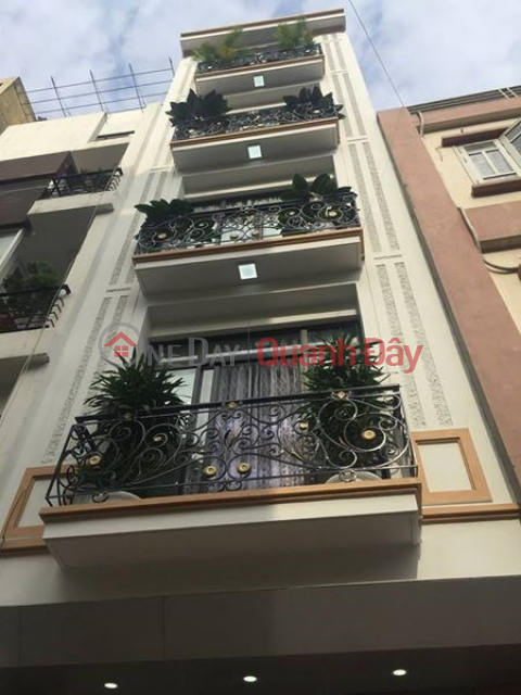 Trinh Van Bo extended house for sale, 40m2 x 6 floors, imported elevator, car to the house, price 5.18 billion _0