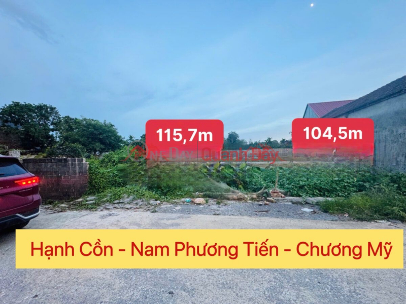CHÍNH CHỦ CẦN BÁN 2 LÔ ĐẤT 115,7M VÀ 104,5M TẠI XUÂN MAI-CHƯƠNG MỸ-HÀ NỘI Niêm yết bán