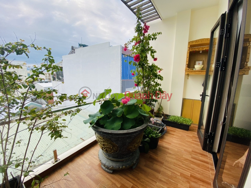 Beautiful new 3-storey house with car 5m Phan Ba Phien Son Tra Da Nang-60m2-Only 3.7 billion-0901127005. Sales Listings