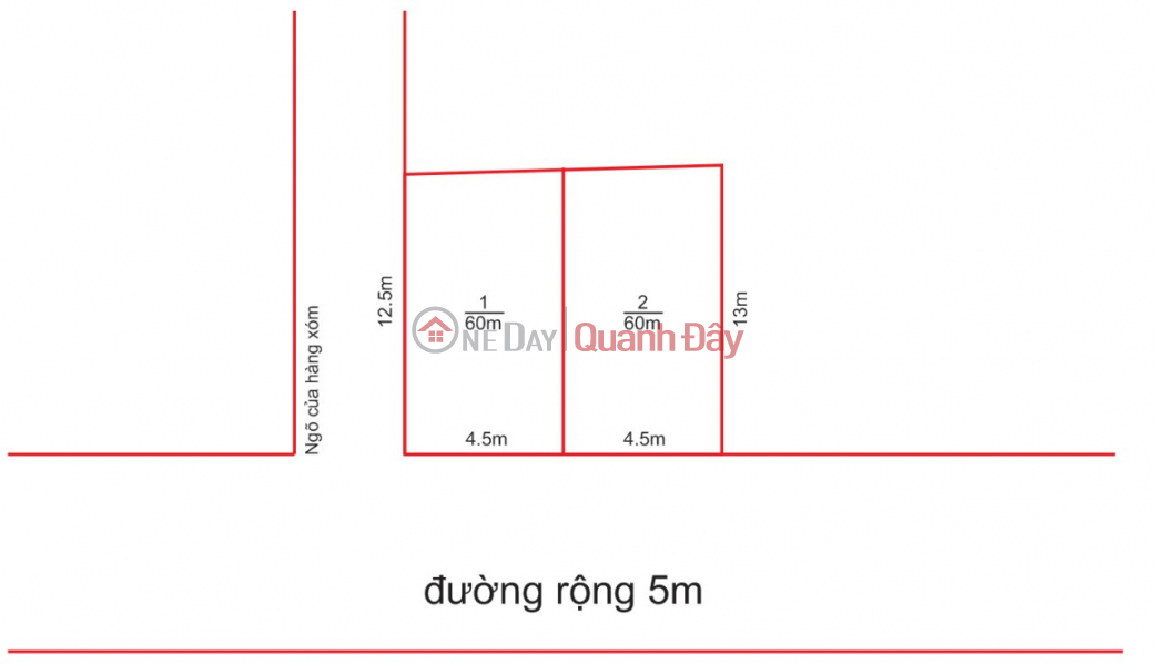 Good day Em Ra super product Tuy Lai My Duc Hanoi. With area of each lot 60m .mt.mh 4.5m . The price is only a few hundred million Sales Listings