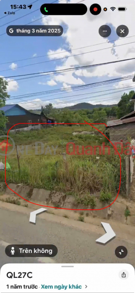 OWNER SELLING 1,869M2 LAND WITH WIDE REAR AREA, RESIDENTIAL LAND TITLE, FULL AMENITIES, FRONTAGE ON NATIONAL HIGHWAY 27C - LAC DUONG Vietnam | Sales | đ 14.7 Billion