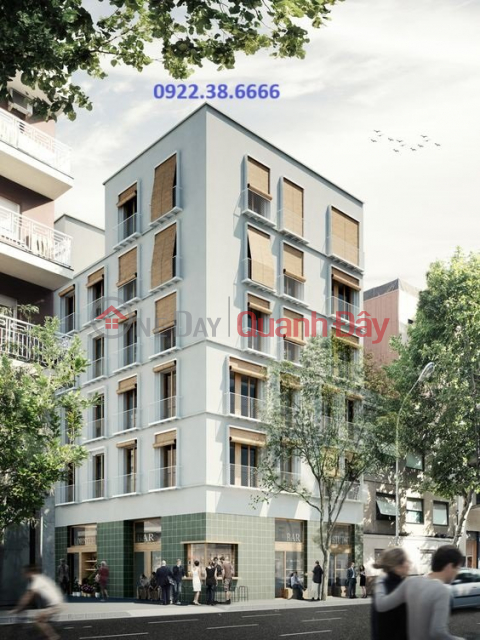 Small building – Lo Duc – 230m2 – 8 floors – 8.3m frontage – Cash flow 3 billion\/year. _0