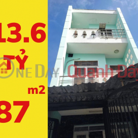 House for sale 3 floors Front Street, 87m2, Price 13.6 Billion, Tan Kieng Ward, District 7 _0