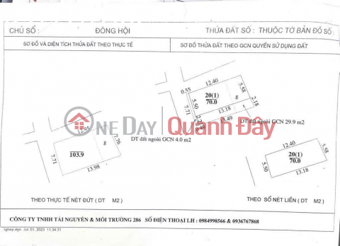 Bán Đất Đông Ngàn, 5,6 Tỷ ( có thương lượng ) 70M2, Sổ Đỏ Đầy Đủ, Hướng Nam, Mặt Tiền 7,8M _0