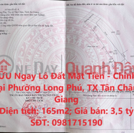 OWN A Front Lot - For Sale By Owner In Long Phu Ward, Tan Chau Town - An Giang _0