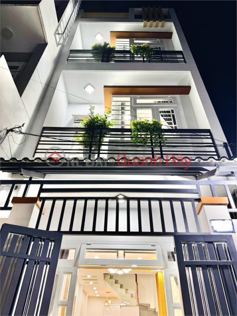 Beautiful house 54m2, 3 floors with free furniture - Thong Nhat, Ward 16, only 5.45 billion. _0