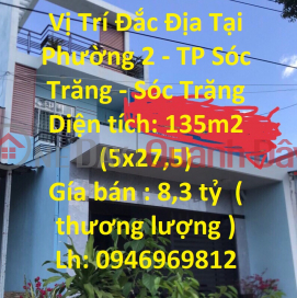 HOUSE FOR SALE GENUINE HOME Location Prime Location In Ward 2 - Soc Trang City - Soc Trang _0