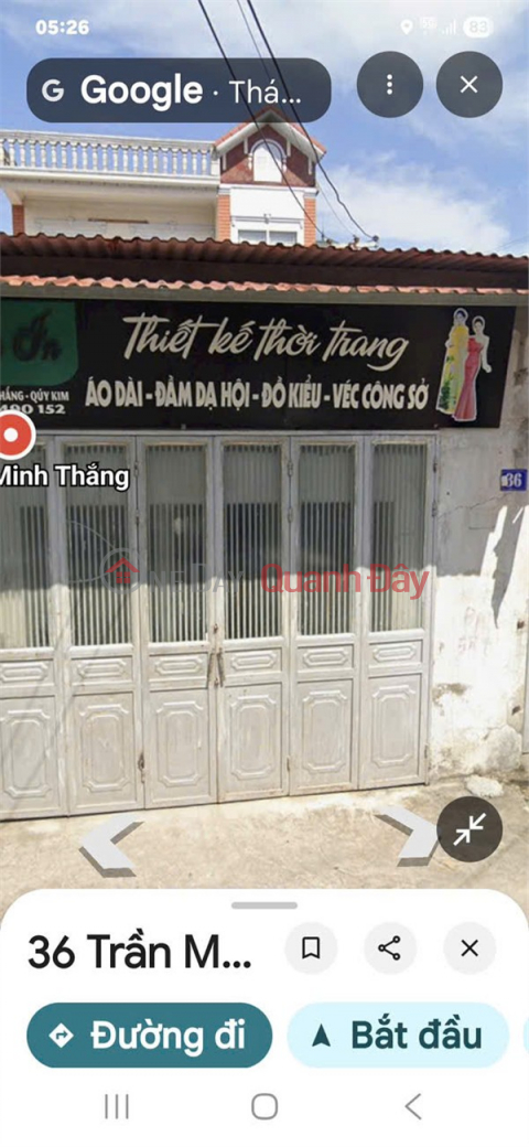 CHÍNH CHỦ CẦN BÁN Căn Nhà Số 36 Đường Trần Minh Thắng, Quý Kim, Nam Đồ Sơn, Hải Phòng _0