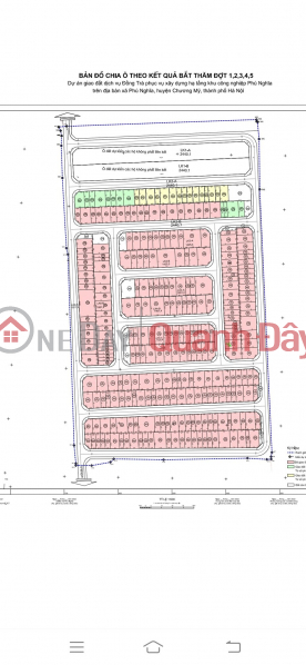 Property Search Vietnam | OneDay | Nhà ở, Niêm yết bán, Cc gửi bán thửa đất 120m2, 3x tr/m2 (x tý hon),mt=hậu=8m, ô số 123 DV Đồng Trà, Phú Nghĩa, Chương Mỹ, HN.