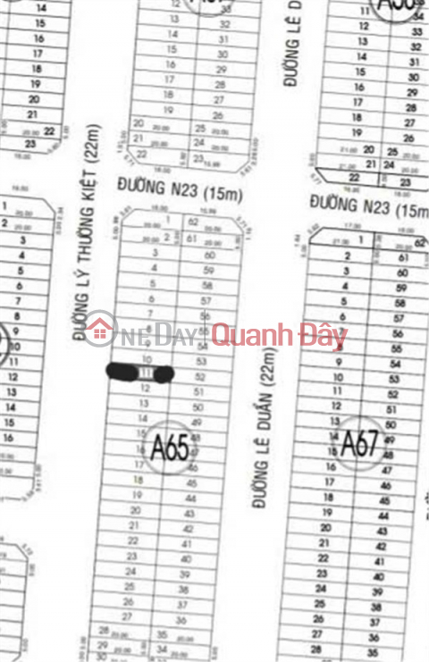 HOT HOT - DRASTIC PRICE REDUCTION! URGENT SALE: 100m2 PLOT ON LY THUONG KIET STREET FOR ONLY 920 MILLION VND! _0