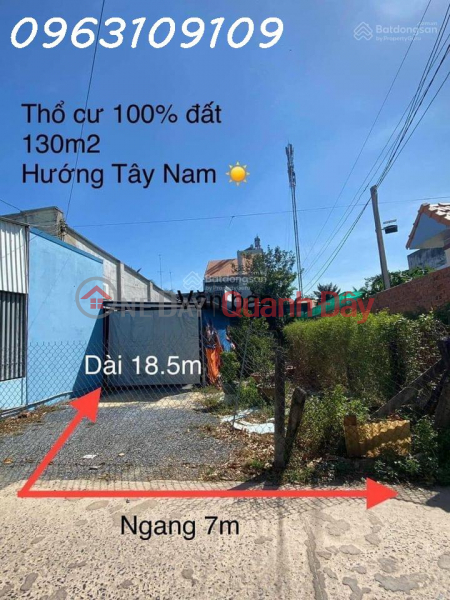 Property Search Vietnam | OneDay | Residential | Sales Listings, Land for sale on Hoang Le Kha street, 2.1 billion VND, 130m2, beautiful frontage, full legal documents, fully residential land.