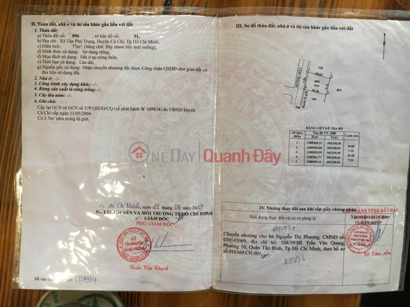 Property Search Vietnam | OneDay | Nhà ở, Niêm yết bán | CHÍNH CHỦ CẦN BÁN GẤP Căn Nhà Vị Trí Tại Huyện Củ Chi , TP HCM