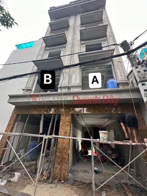 Beautiful house for investment, Nguyen Van Linh - Phuc Dong, 40m2 x 6 floors, 9.8 billion VND, Long Bien, Hanoi - Car parking available at the gate. _0