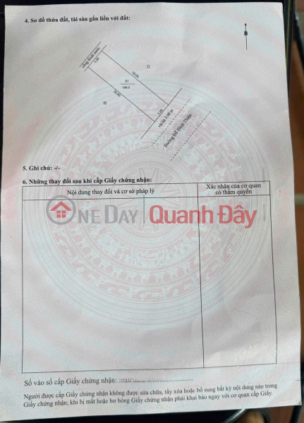 Bán đất TĐC Hòa Liên 5 đường Đỗ Đình Thiện Niêm yết bán