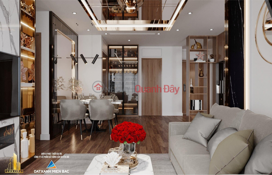 Luxury 2 bedroom apartment for sale in Luxcity Cam Pha apartment Vietnam, Sales | đ 1.73 Billion