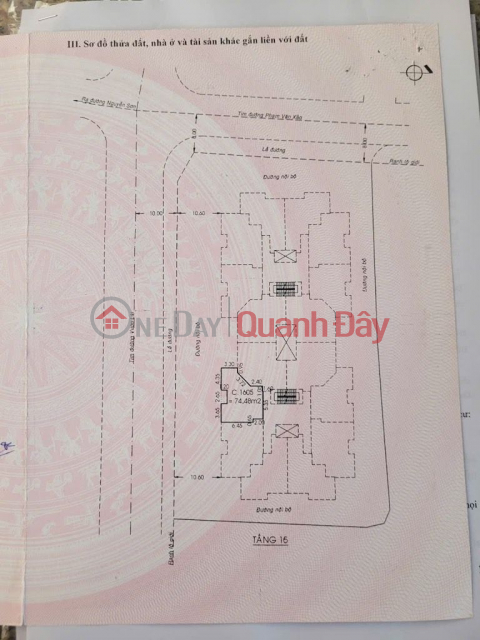 (Tin thật 100%) CH 74,5m2 x 2PN tại chung cư Fortuna - Vườn Lài - Ban công hướng Nam - Nội thất đẹp _0