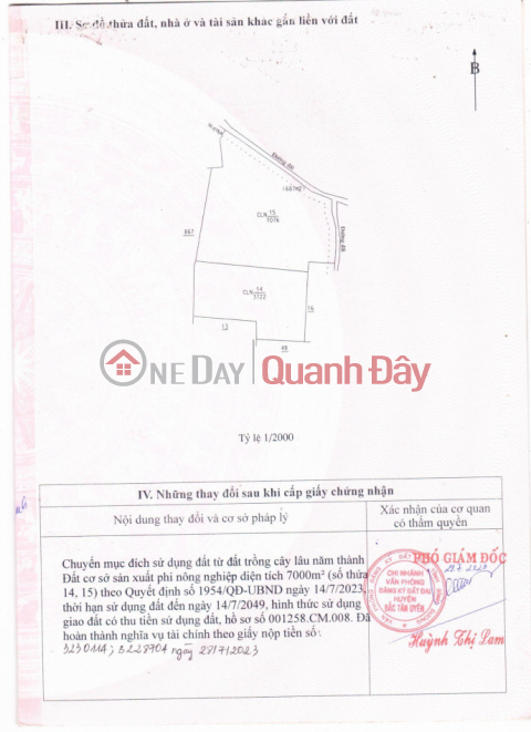 BEAUTIFUL LAND - GOOD PRICE - For Quick Sale SKC Land Lot Beautiful Location In Bac Tan Uyen District, Binh Duong _0