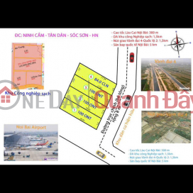 ĐƯỜNG RỘNG 8 M DT 100 M FUN THỔ CƯ GIÁ CHỈ CÓ NHỈNH 2 TỶ -- DC TẠI NINH CẦM TÂN DÂN KIM ANH HN -LÔ ĐẤT PHÙ _0