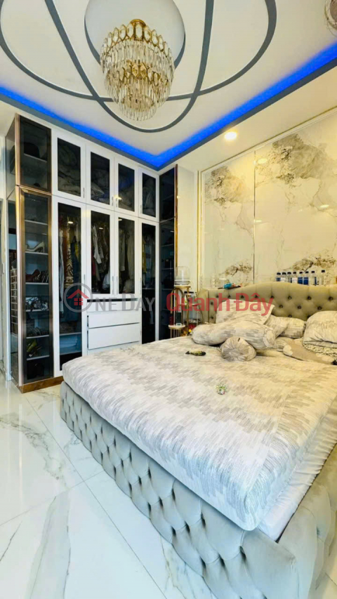 House for sale (4x17) 4 floors, all furniture included, Tung Thien Vuong, Ward 12, District 8, only 7.8 billion _0