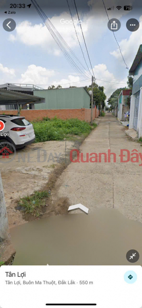 Chính chủ bán đất hẻm 69 Hoàng Thế Thiện - Buôn Ma Thuột - 85m2, giá chỉ 800 triệu Niêm yết bán