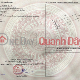 PRIME LAND – GOOD PRICE – OWNER NEEDS TO SELL 2 PLOTS OF LAND in Hamlet 2, Tri An Commune, Vinh Cuu District, Dong Nai Province _0