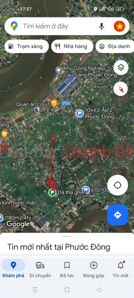 AGRICULTURAL LAND 34*48 SQUARE. 16-SEATER CAR ROAD IN PHUOC DONG, CAN DUOC, LONG AN | Vietnam Sales đ 2.5 Billion